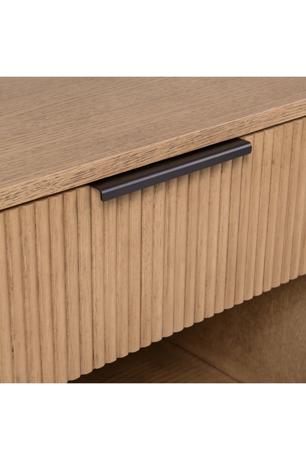 Luxury Modern Santa Monica 1-Drawer Nightstand European Style for Villa