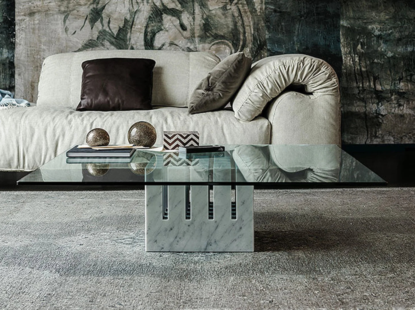 Luxury Modern Scacco Coffee Table European Style for Villa