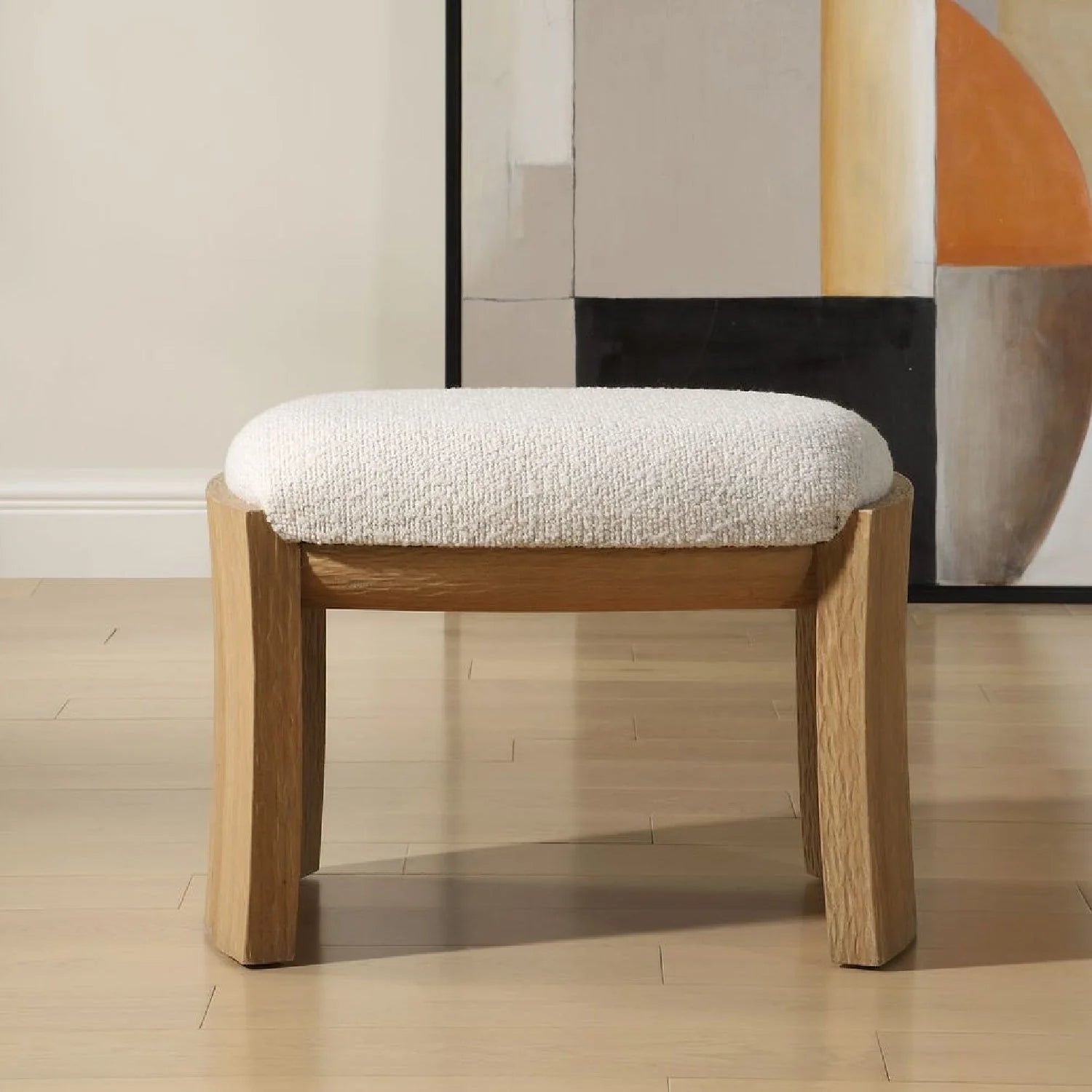 Luxury Modern Scandinavian Wooden Bench European Style for Villa