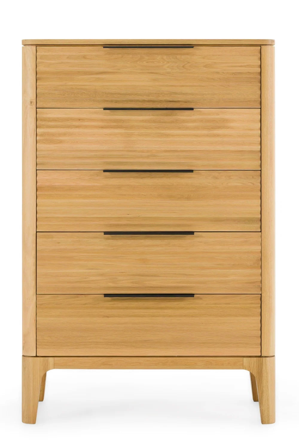 Luxury Modern Seattle Oak 5-Drawer Chest European Style for Villa