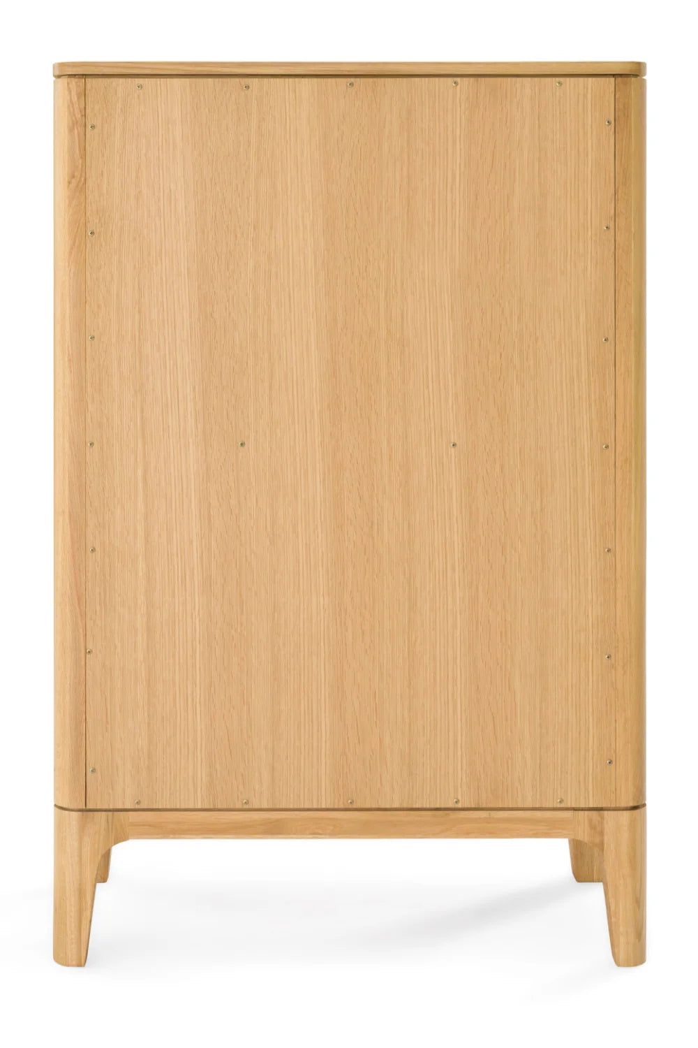 Luxury Modern Seattle Oak 5-Drawer Chest European Style for Villa