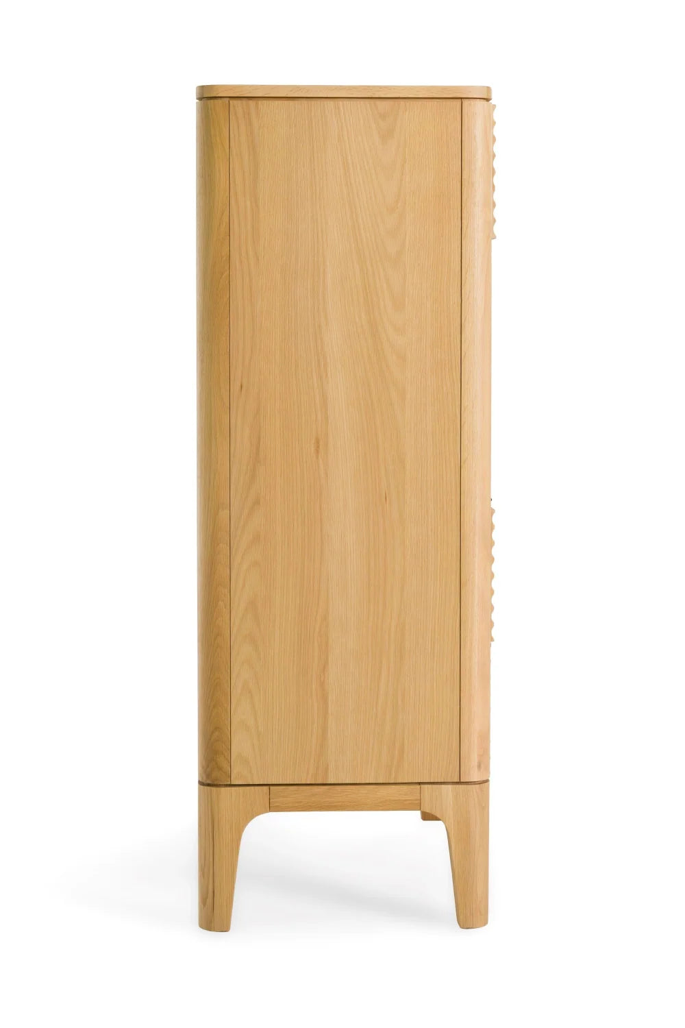 Luxury Modern Seattle Oak 5-Drawer Chest European Style for Villa