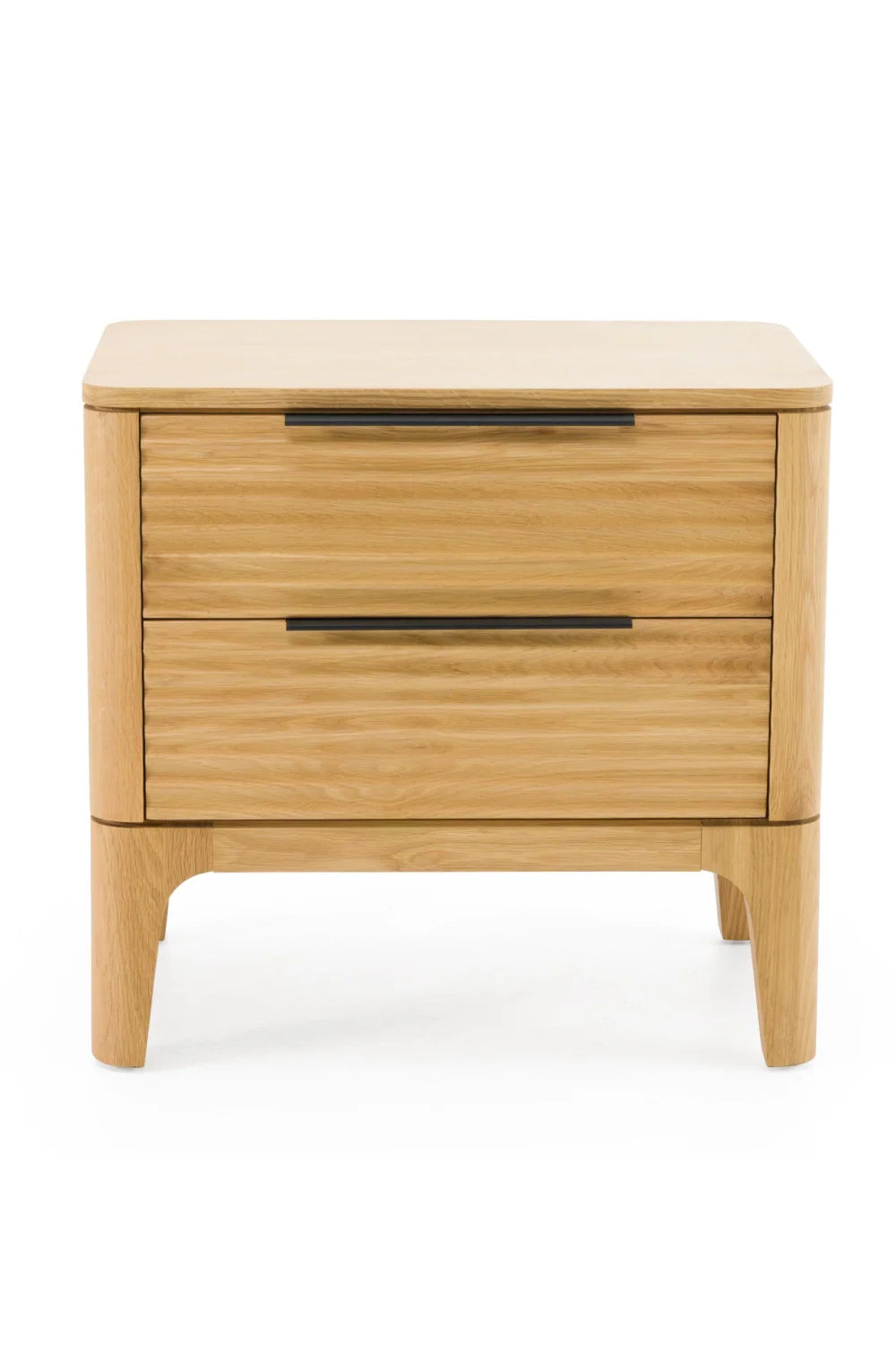 Luxury Modern Seattle Solid Oak Nightstand European Style for Villa
