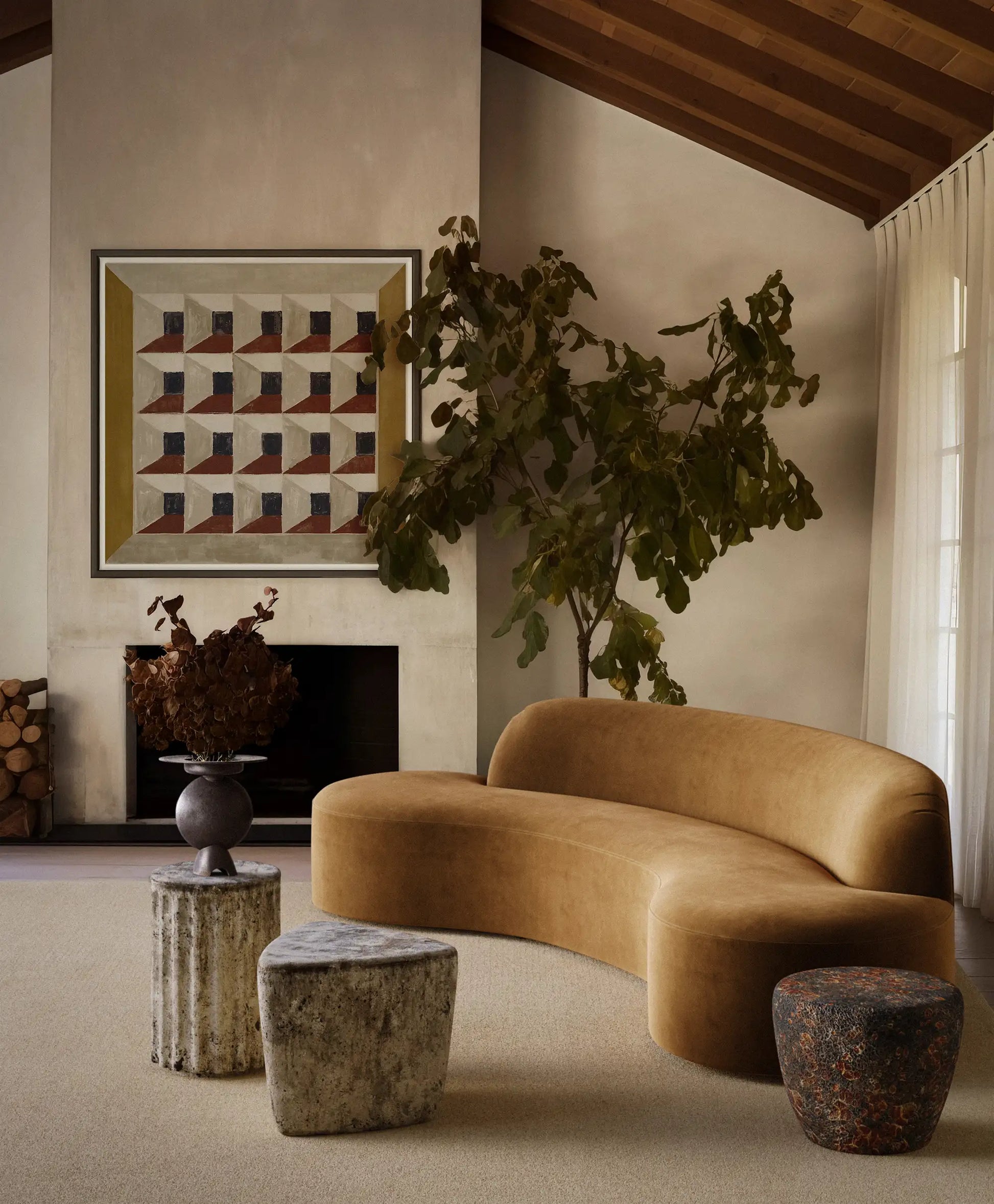 Luxury Modern Selune Sofa European Style for Villa