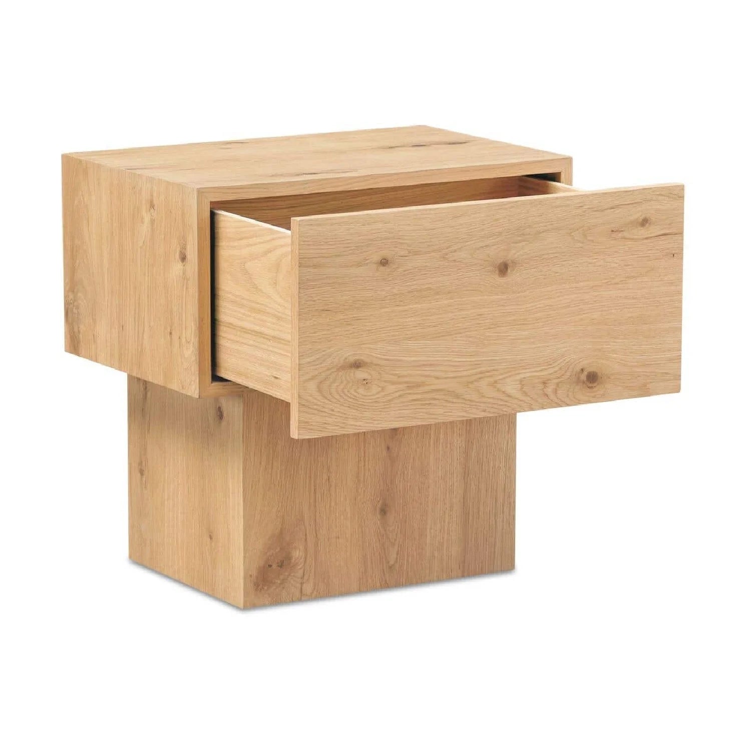 Luxury Modern Shawn Block Nightstand European Style for Villa