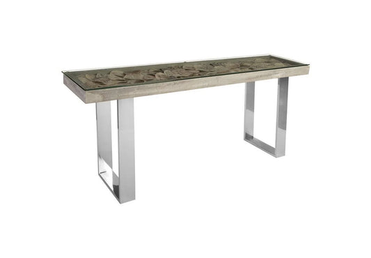 Luxury Modern Shell Console Table European Style for Villa