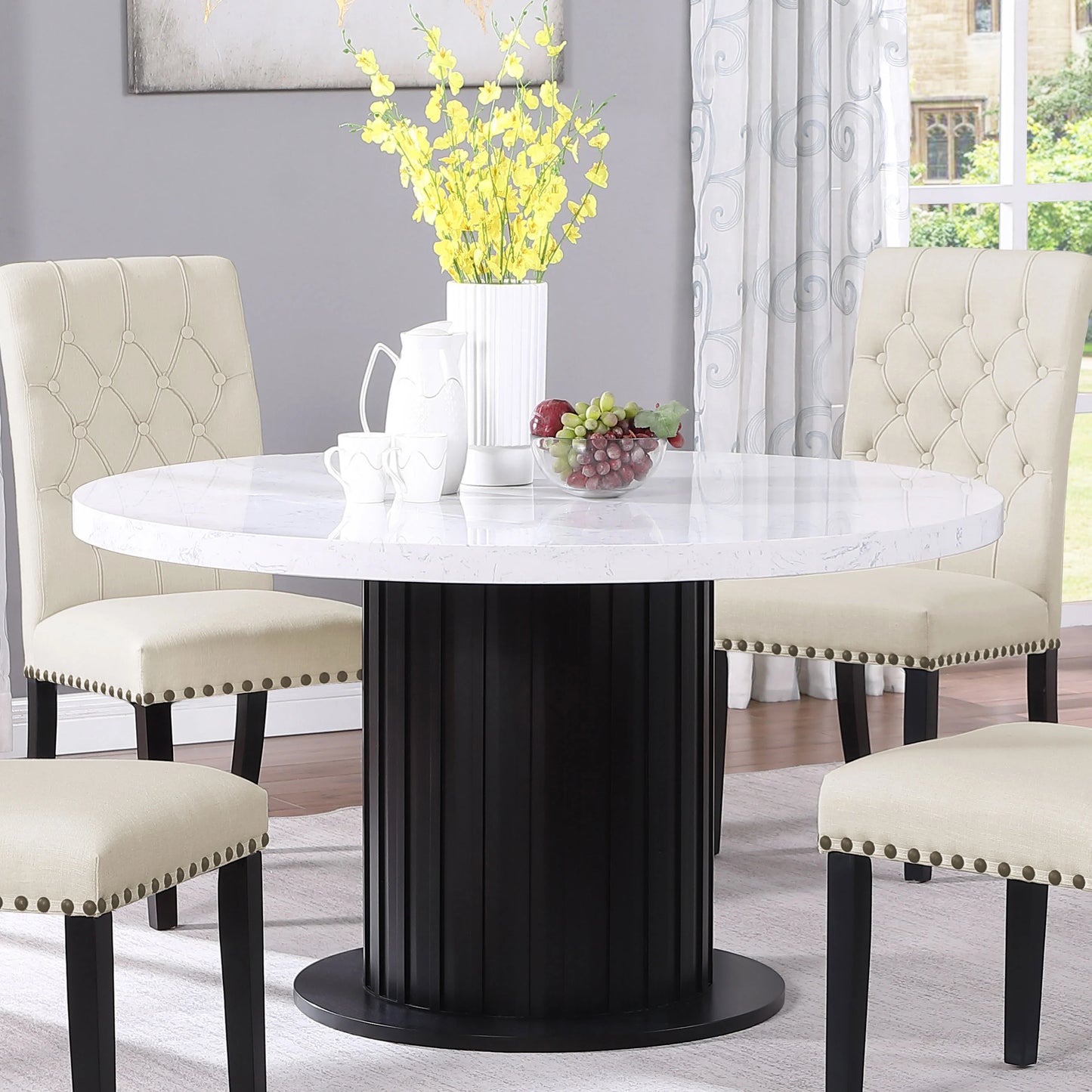 Luxury Modern Sherry Dining Table European Style for Villa
