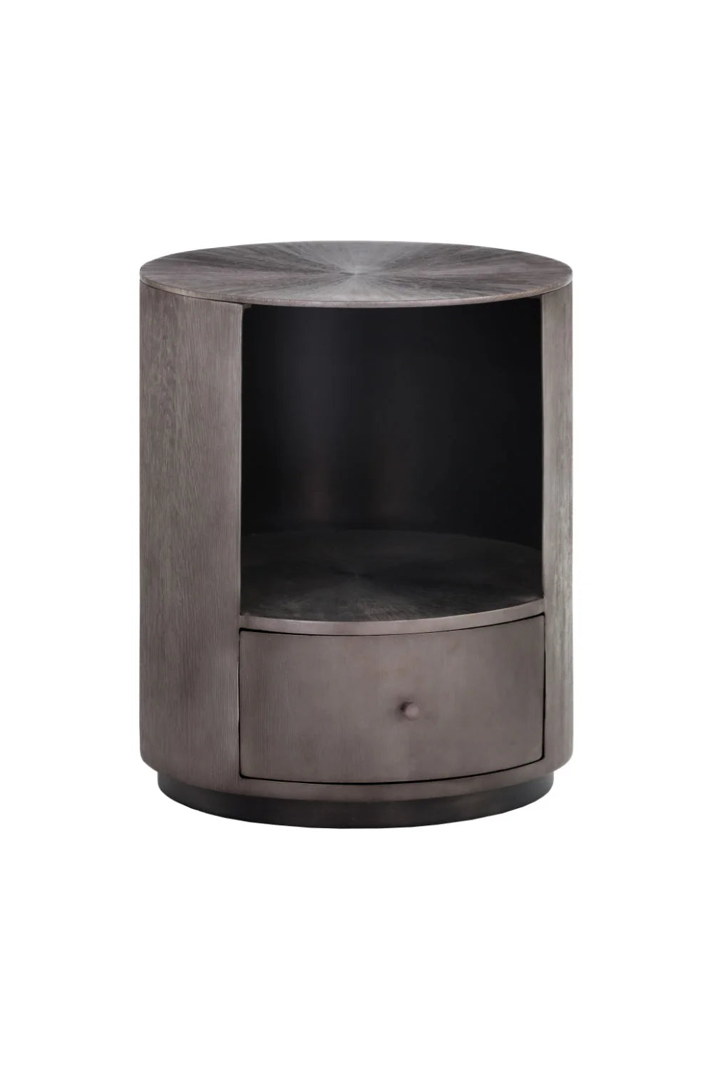 Luxury Modern Siena 1-Drawer Nightstand European Style for Villa