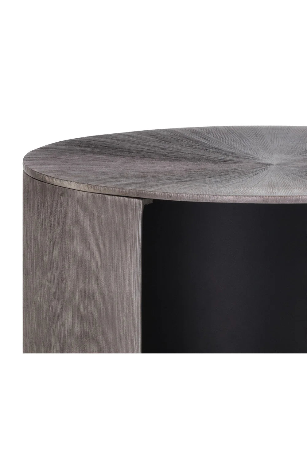 Luxury Modern Siena 1-Drawer Nightstand European Style for Villa
