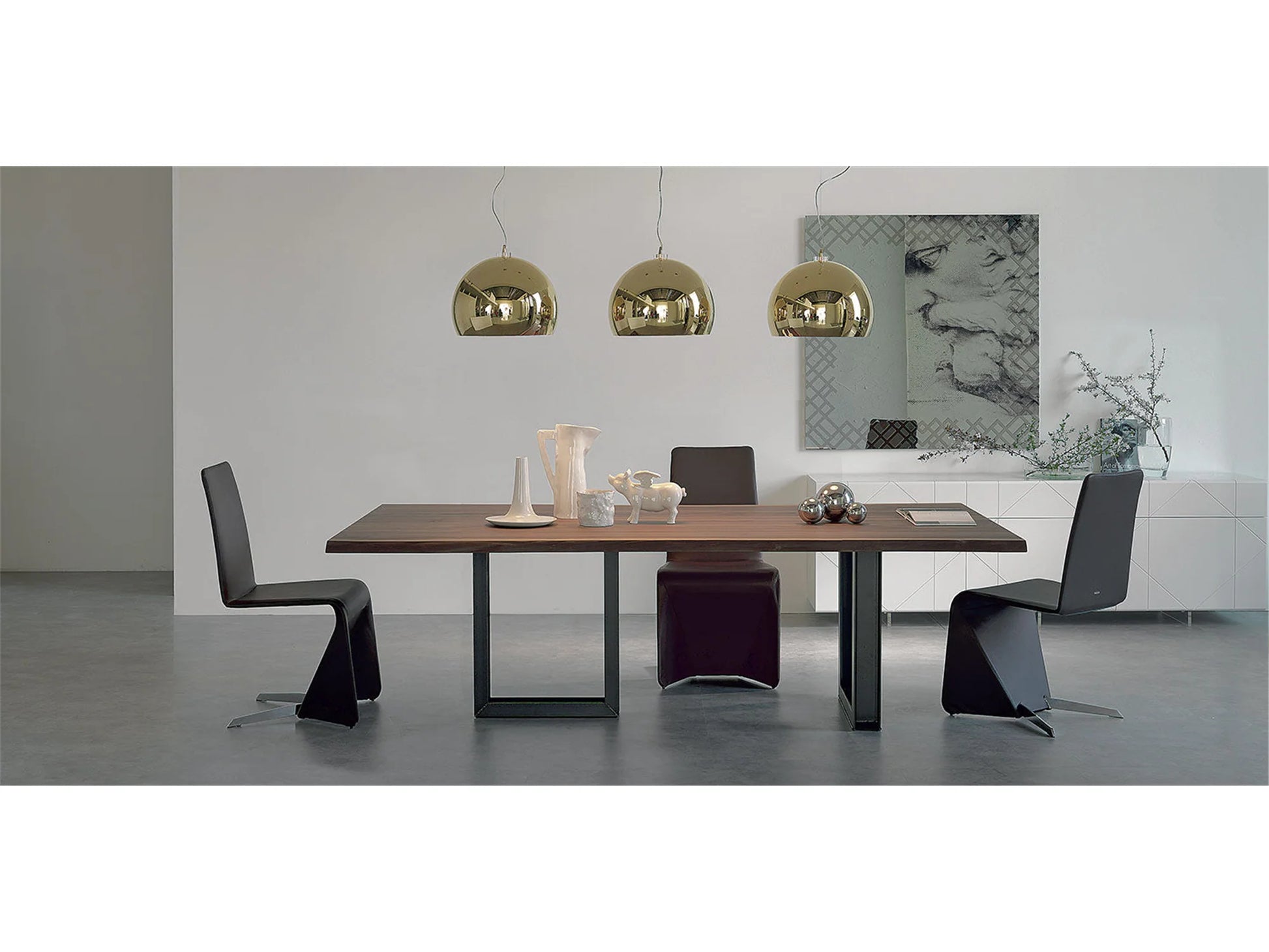 Luxury Modern Sigma Dining Table European Style for Villa