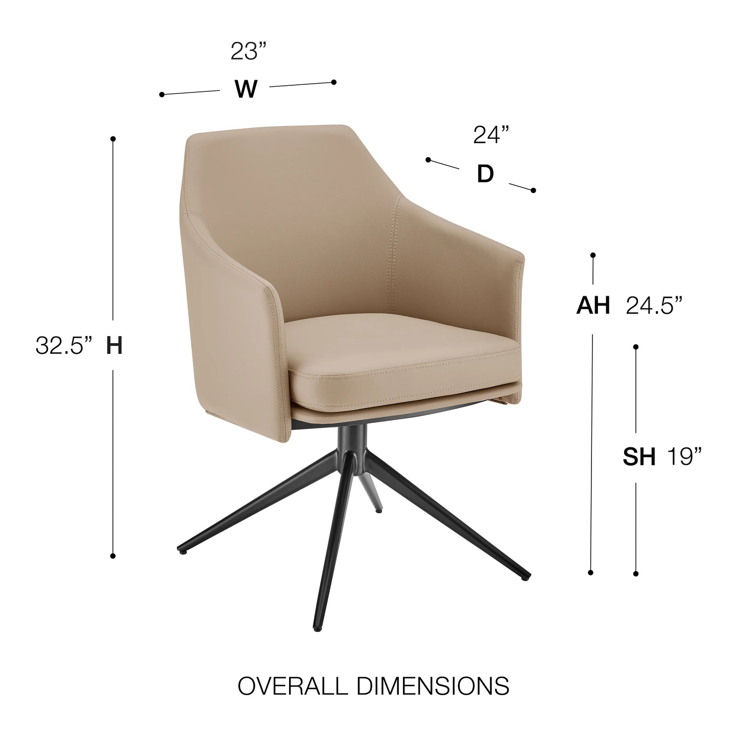 Luxury Modern Sign Dining Chair European Style for Villa