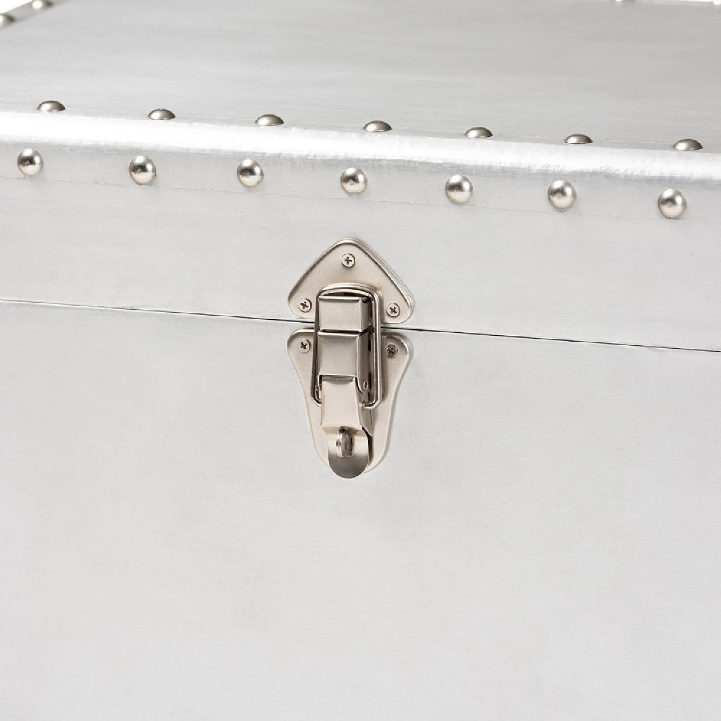 Luxury Modern Silver Storage Cabinet European Style for Villa