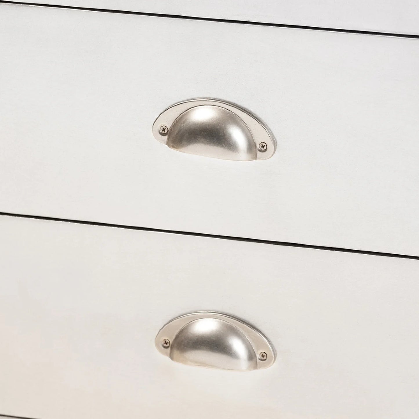 Luxury Modern Silver Storage Cabinet European Style for Villa
