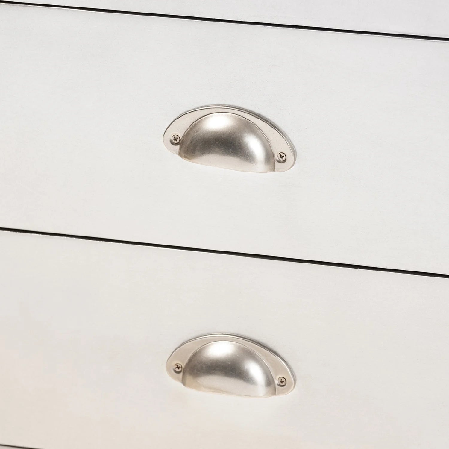 Luxury Modern Silver Storage Cabinet European Style for Villa