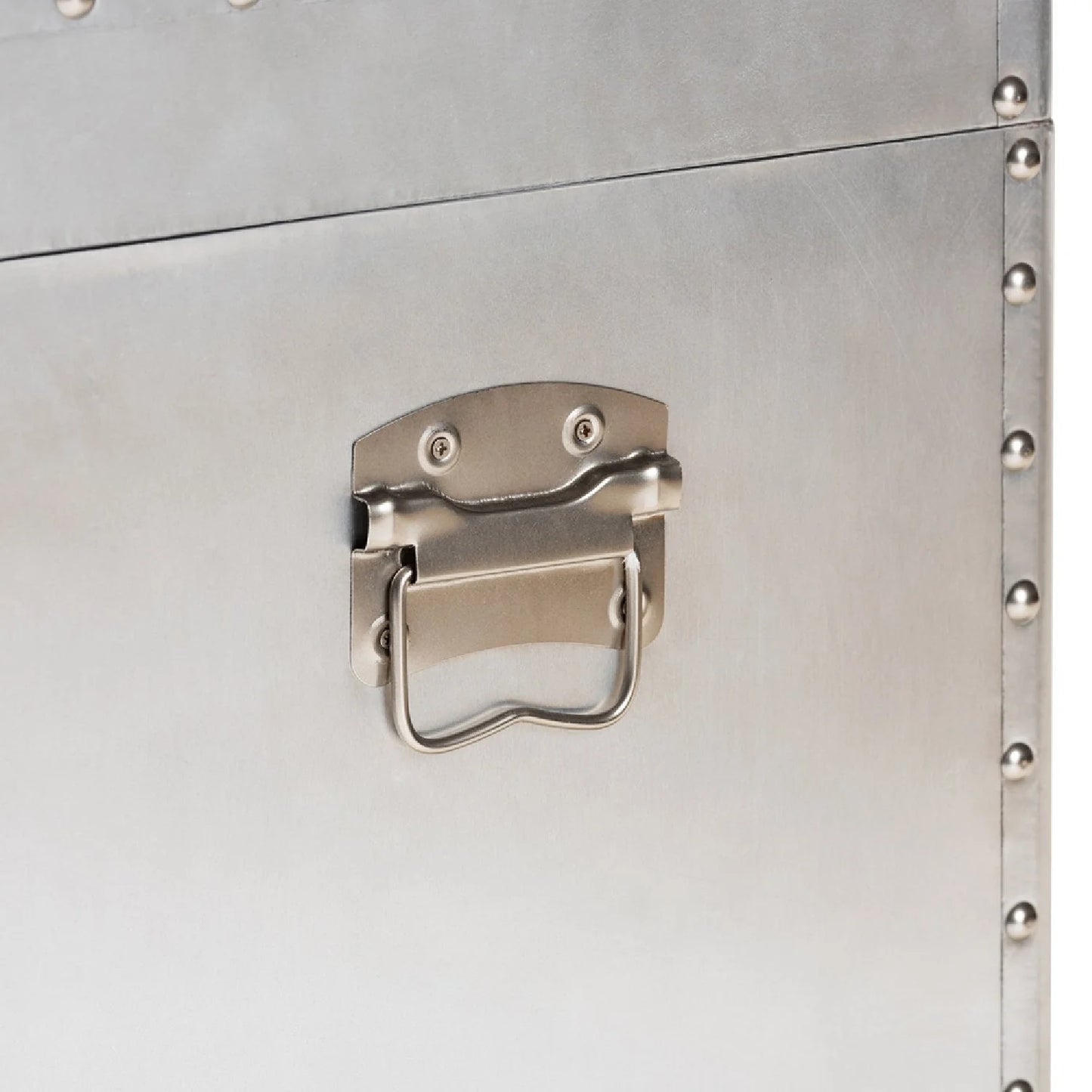 Luxury Modern Silver Storage Cabinet European Style for Villa