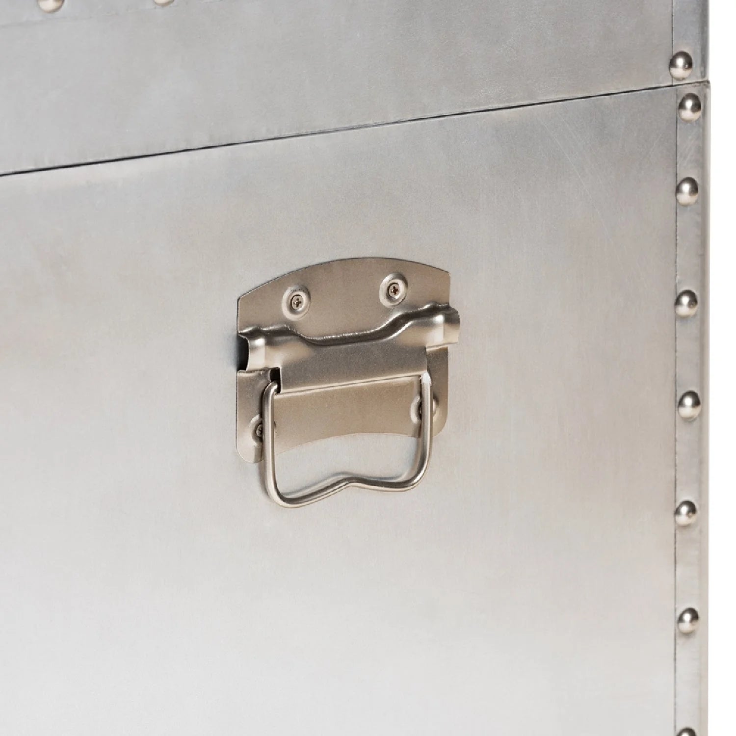 Luxury Modern Silver Storage Cabinet European Style for Villa