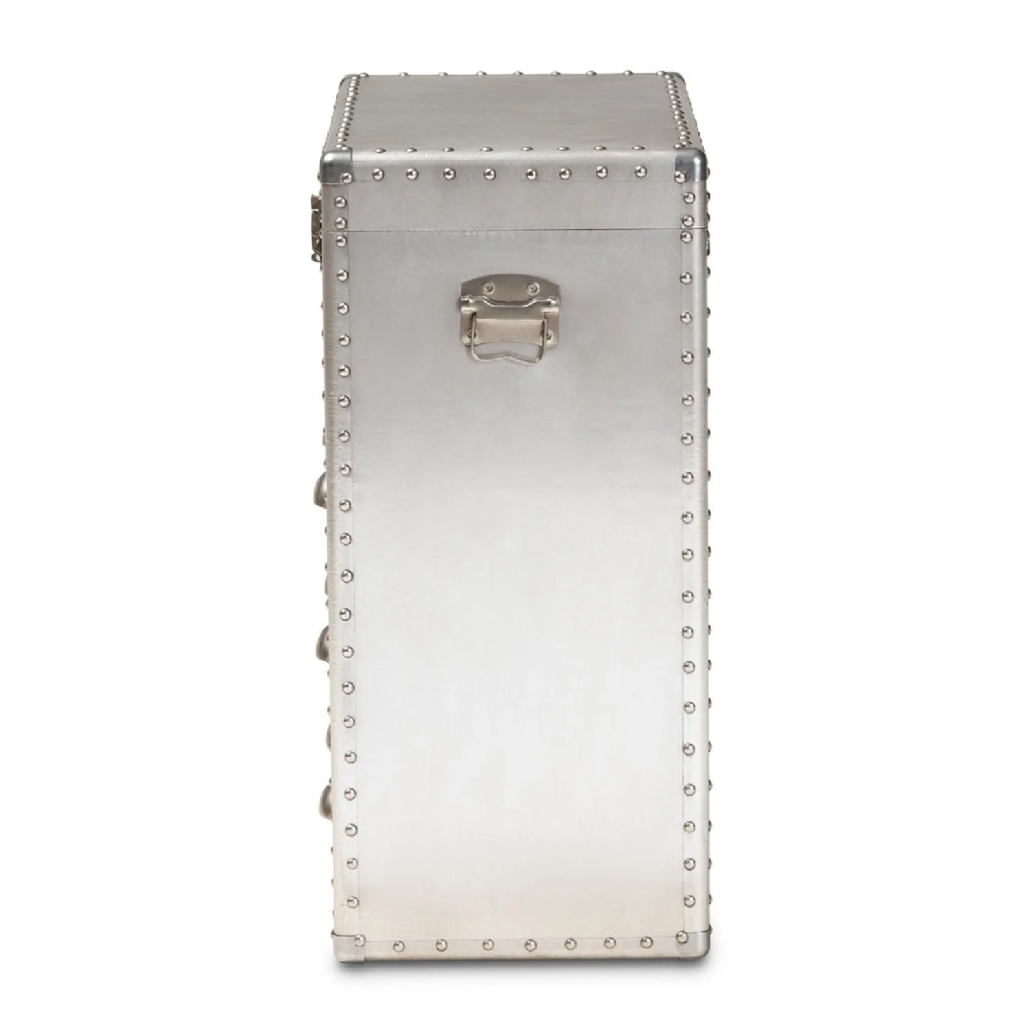 Luxury Modern Silver Storage Cabinet European Style for Villa