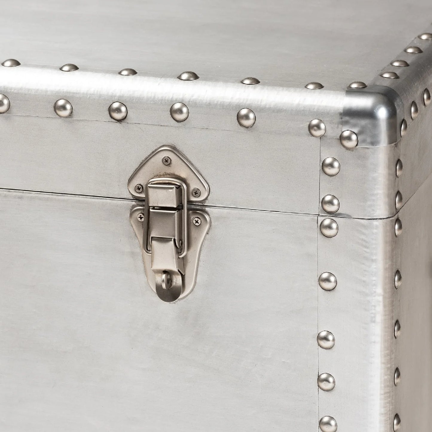Luxury Modern Silver Storage Cabinet European Style for Villa