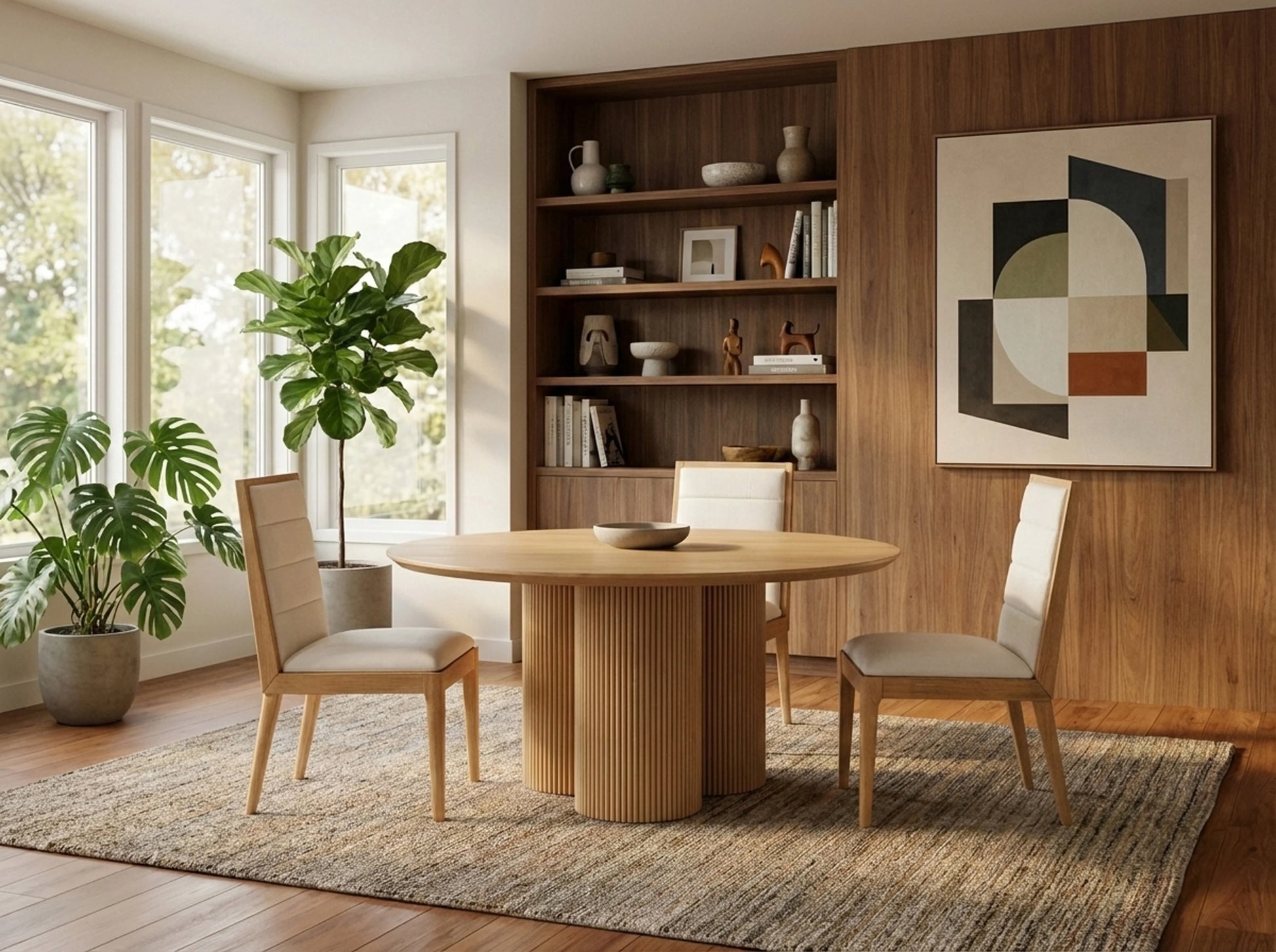 Luxury Modern Sinaloa Dining Table European Style for Villa