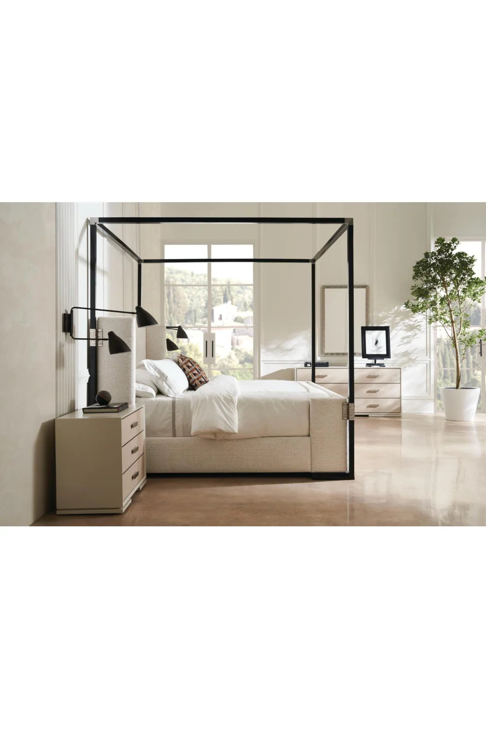 Luxury Modern Six Drawer Dresser European Style for Villa
