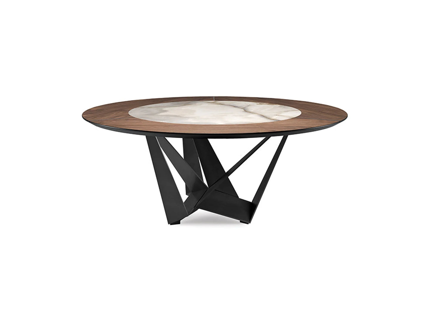 Luxury Modern Skorpio Ker-Wood Dining Table European Style for Villa