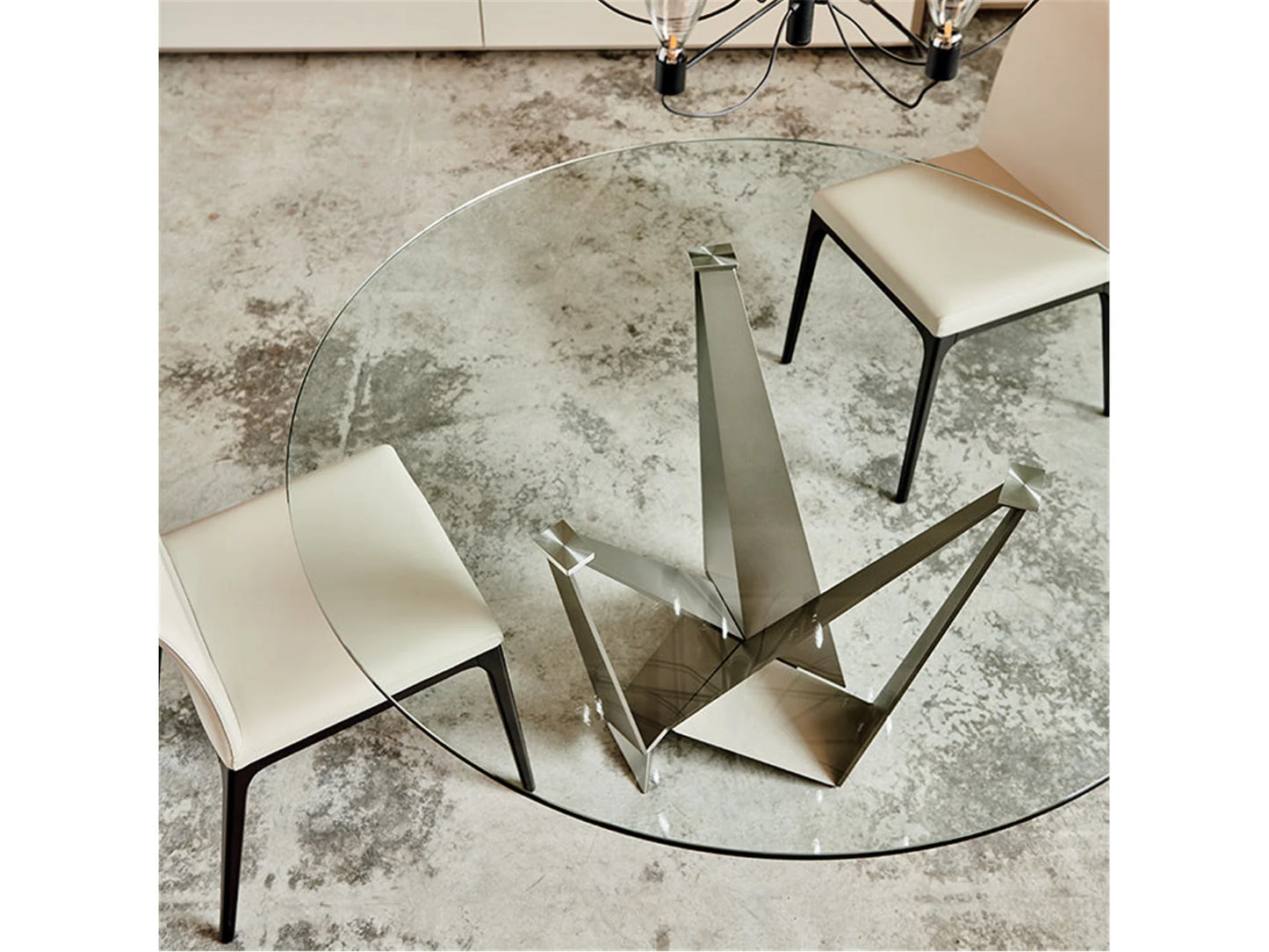 Luxury Modern Skorpio Round Dining Table European Style for Villa