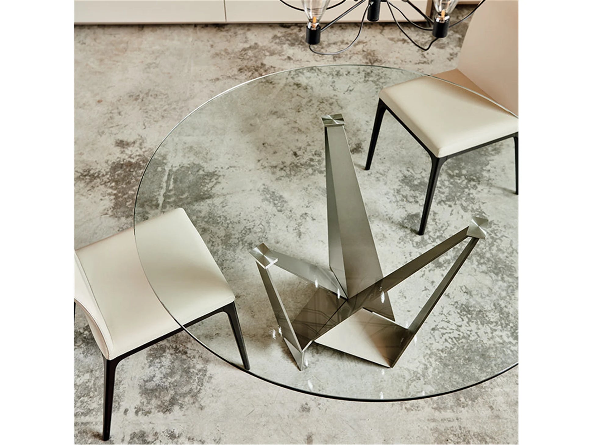 Luxury Modern Skorpio Round Dining Table European Style for Villa