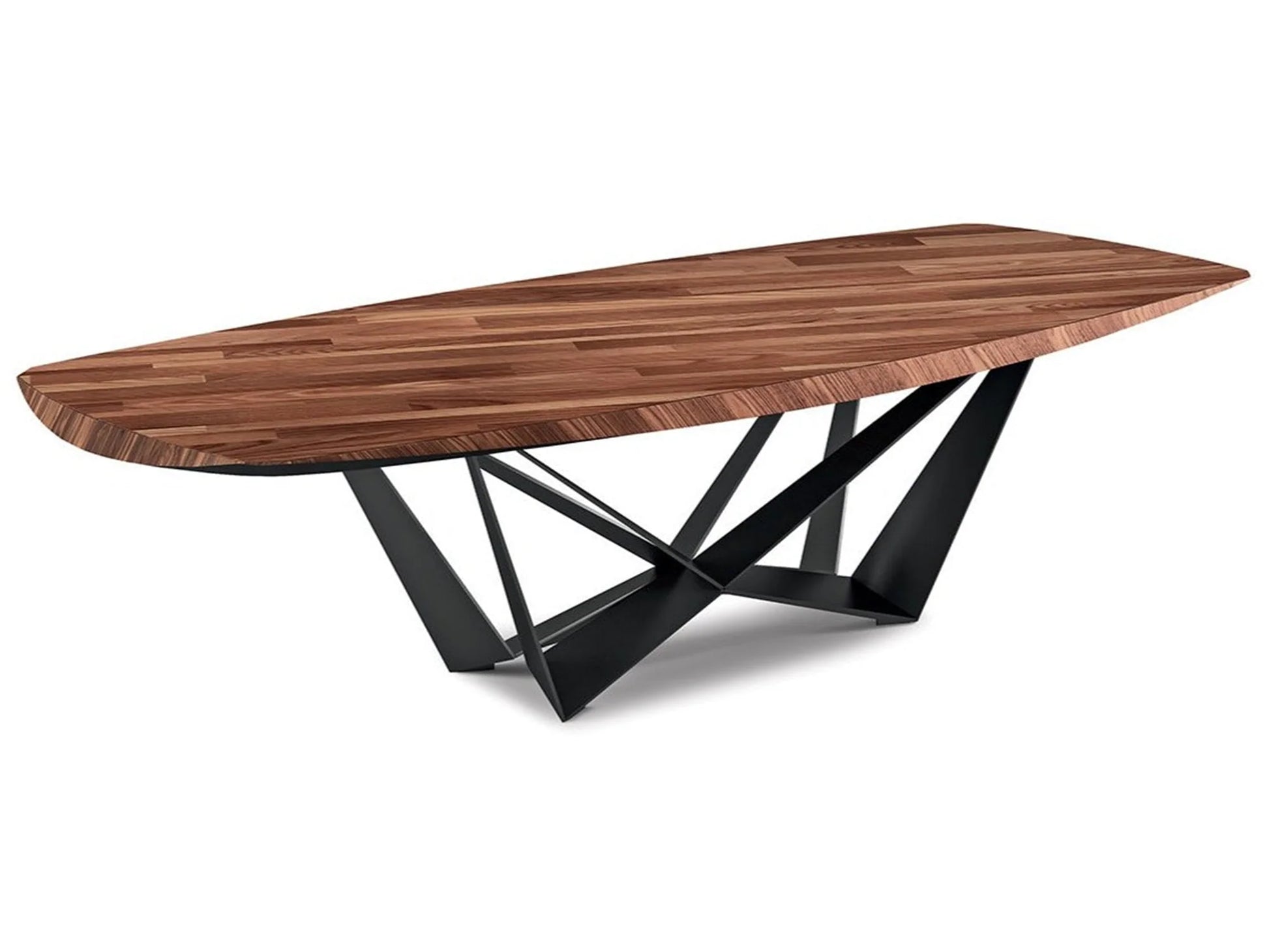 Luxury Modern Skorpio Wood Master Dining Table European Style for Villa