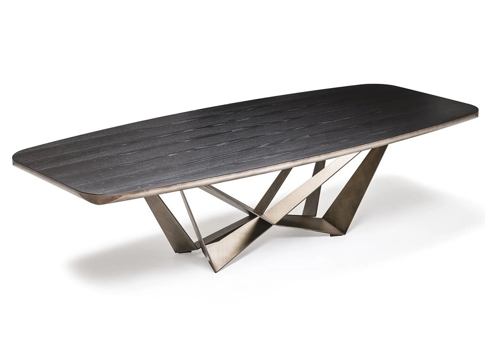 Luxury Modern Skorpio Wood Master Dining Table European Style for Villa