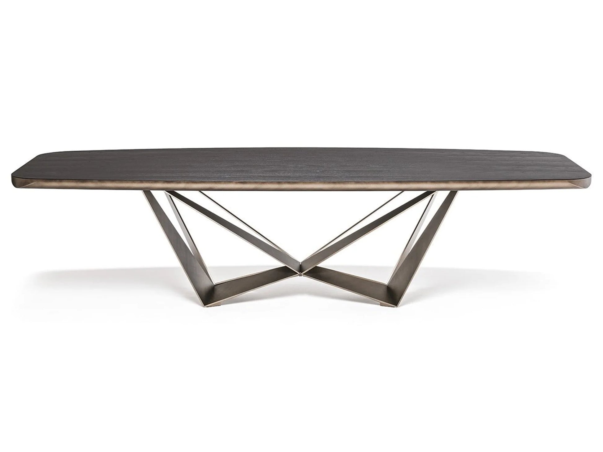 Luxury Modern Skorpio Wood Master Dining Table European Style for Villa