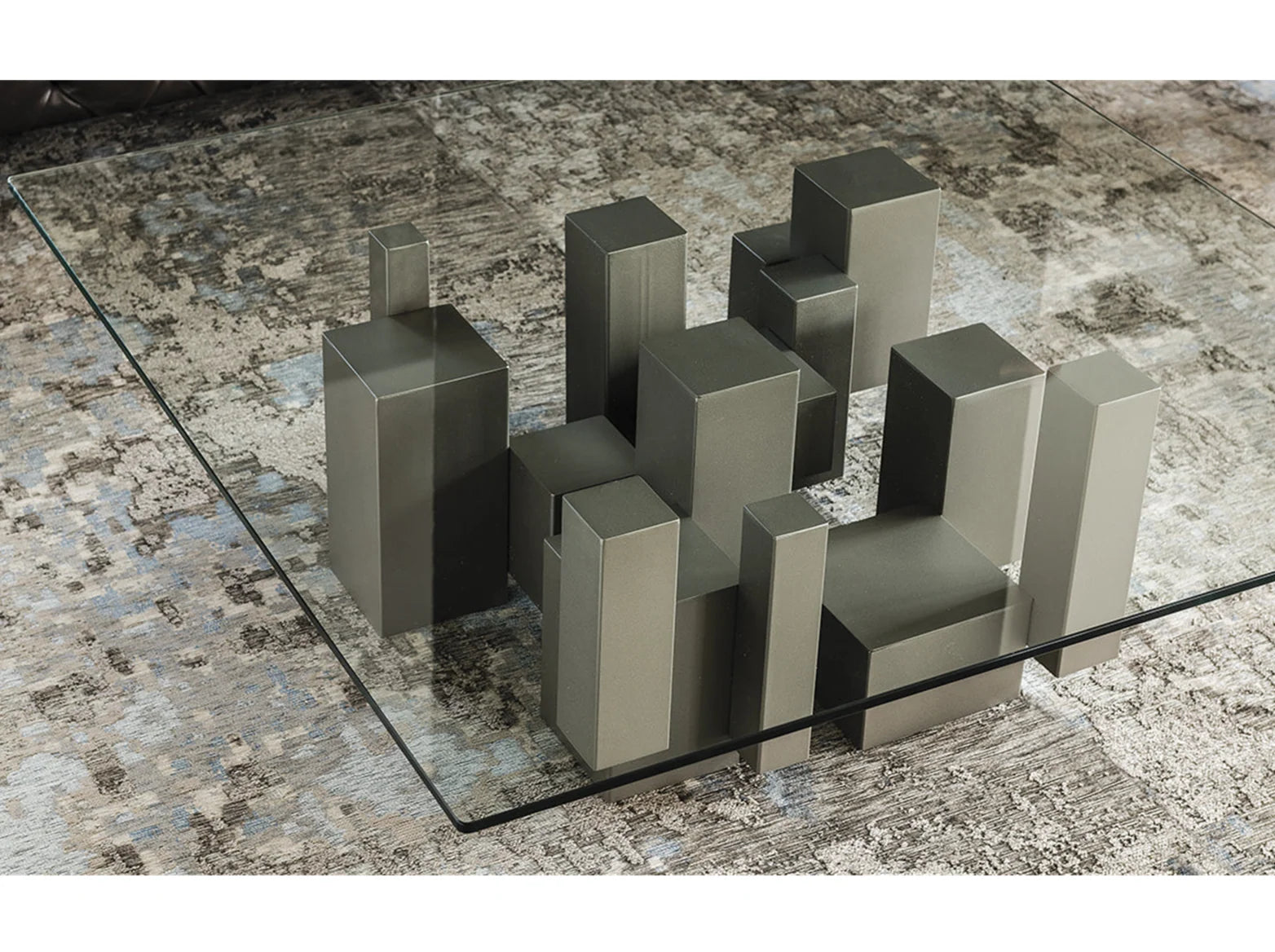 Luxury Modern Skyline Coffee Table European Style for Villa
