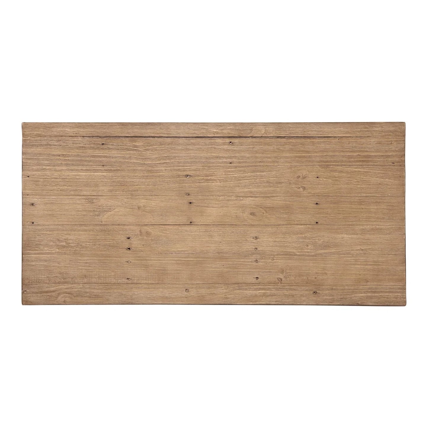 Luxury Modern Slatted Pine 2-Door Cabinet European Style for Villa
