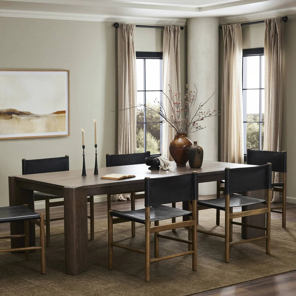 Luxury Modern Soho Dining Table European Style for Villa