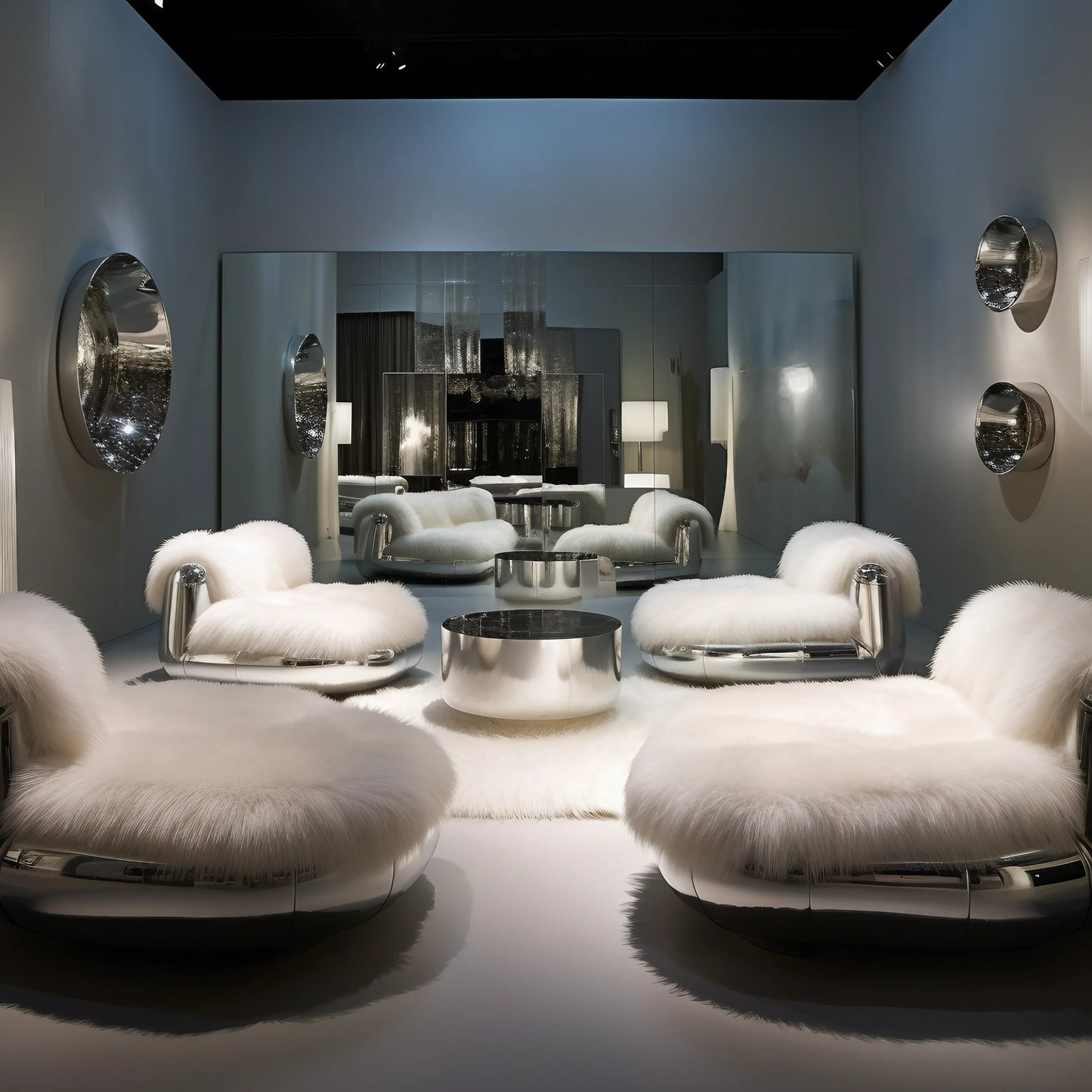 Luxury Modern Solene Chair European Style for Villa