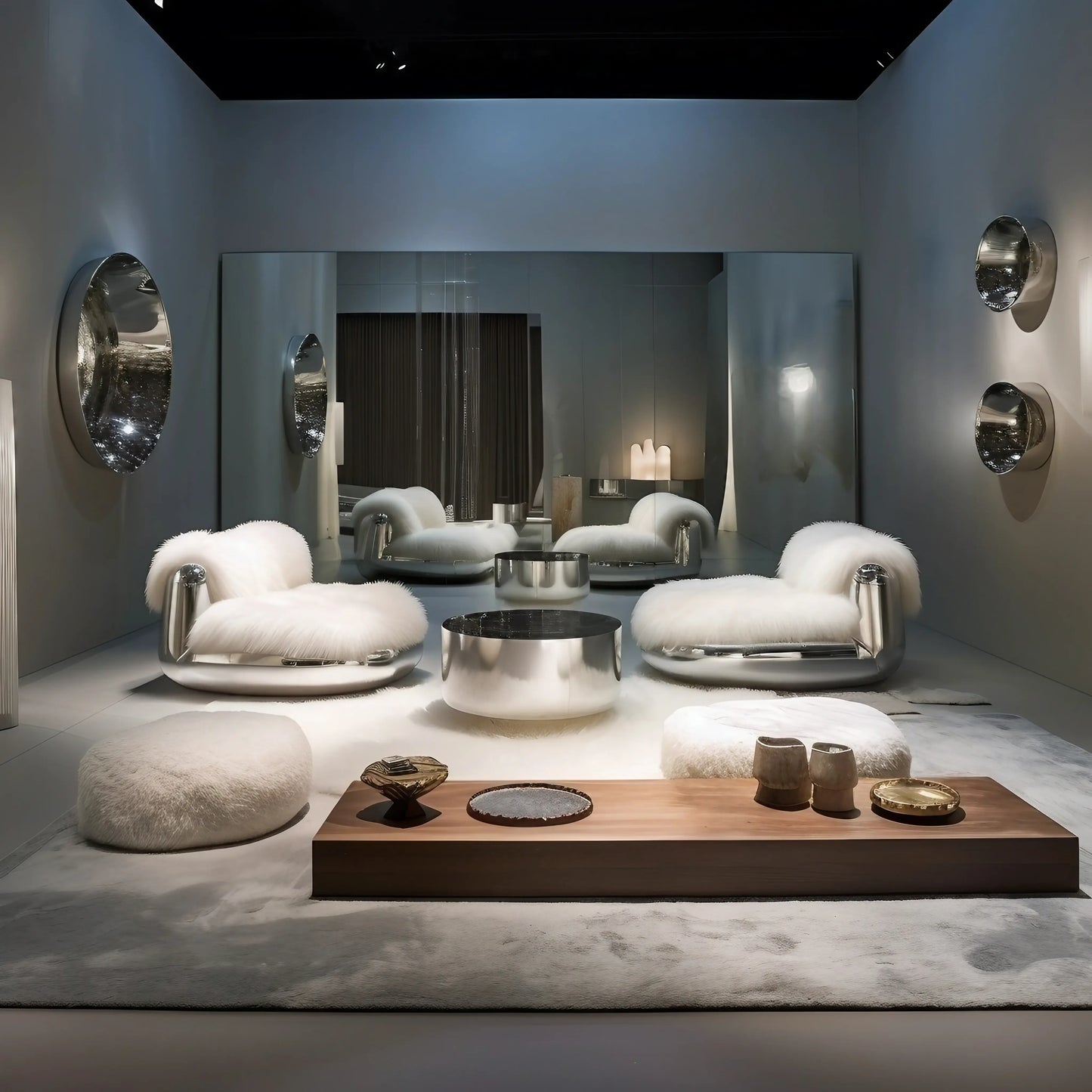 Luxury Modern Solene Chair European Style for Villa