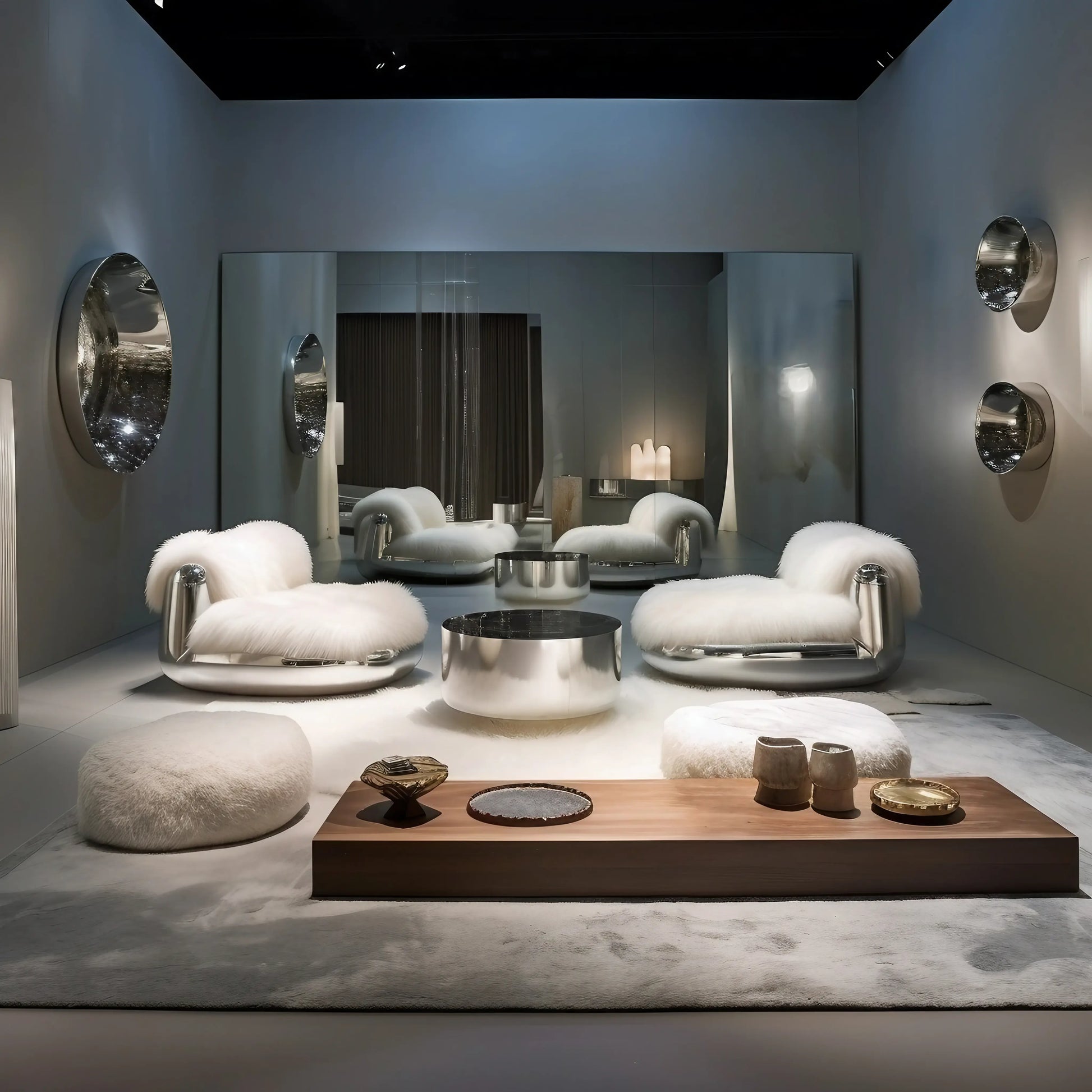 Luxury Modern Solene Chair European Style for Villa
