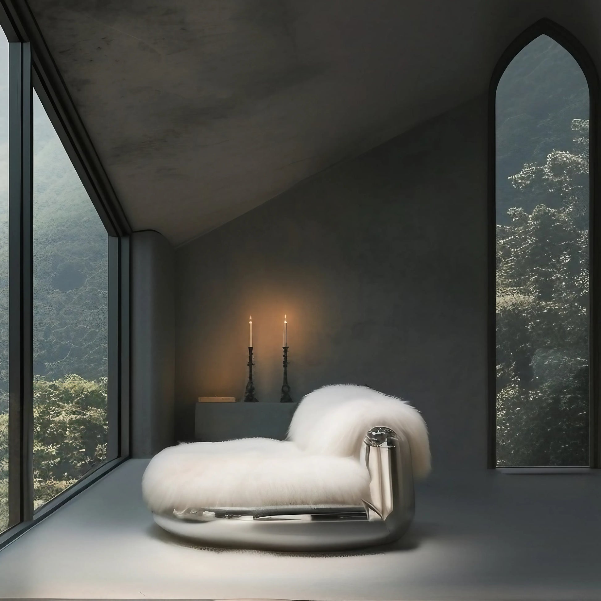 Luxury Modern Solene Chair European Style for Villa