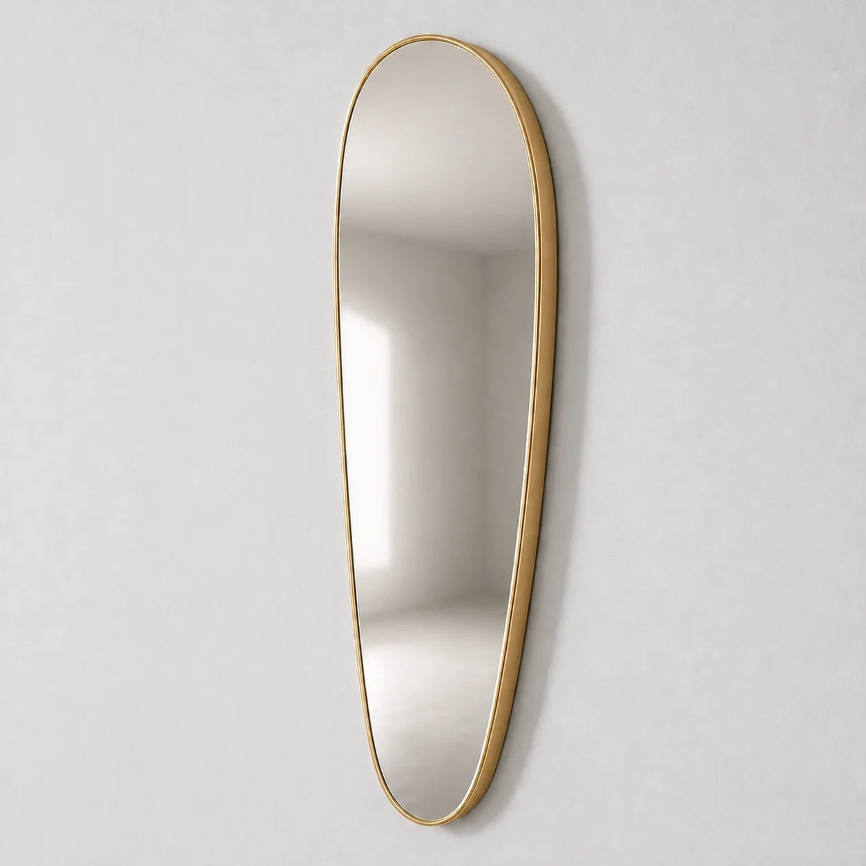 Luxury Modern Solene Gold Mirror European Style for Villa