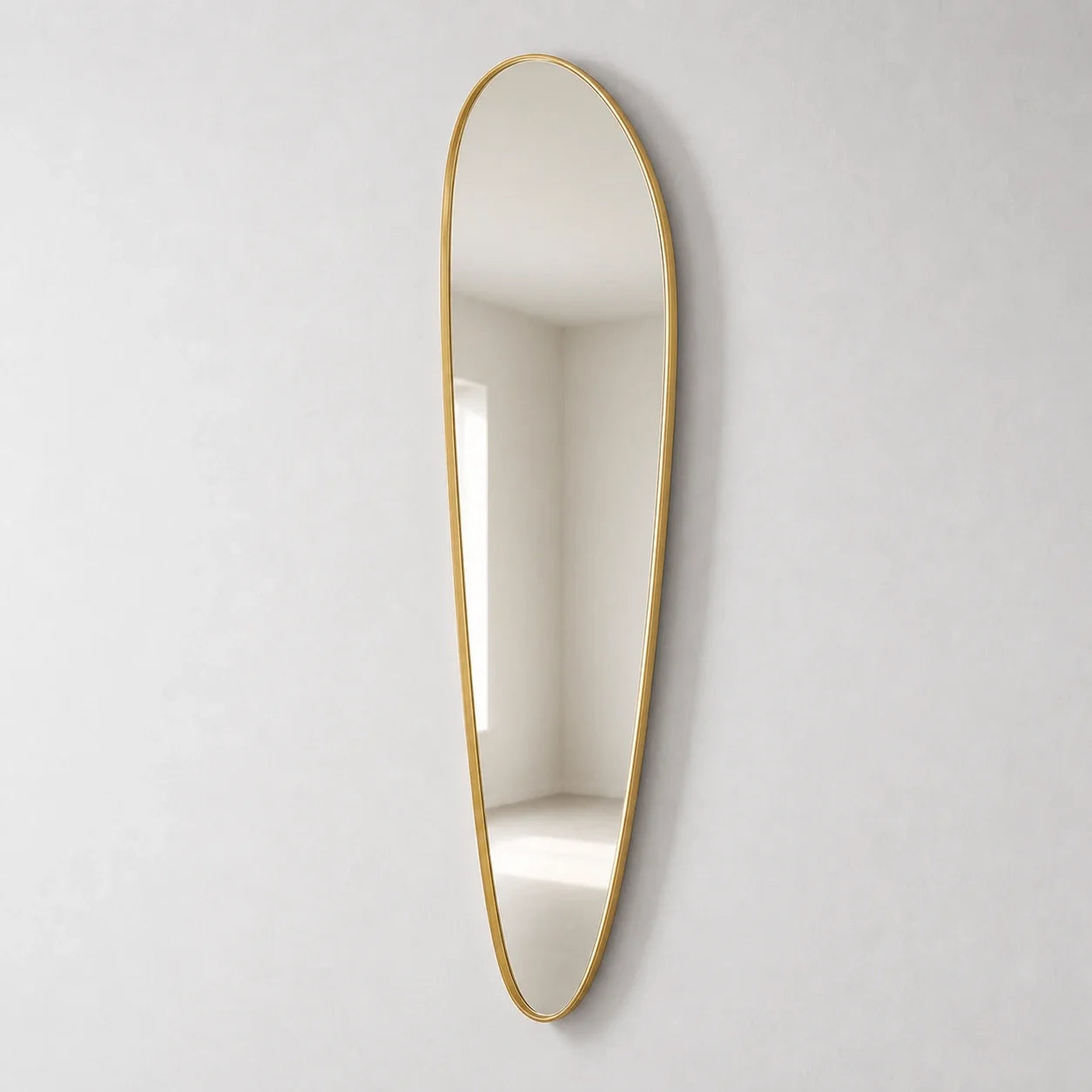 Luxury Modern Solene Gold Mirror European Style for Villa
