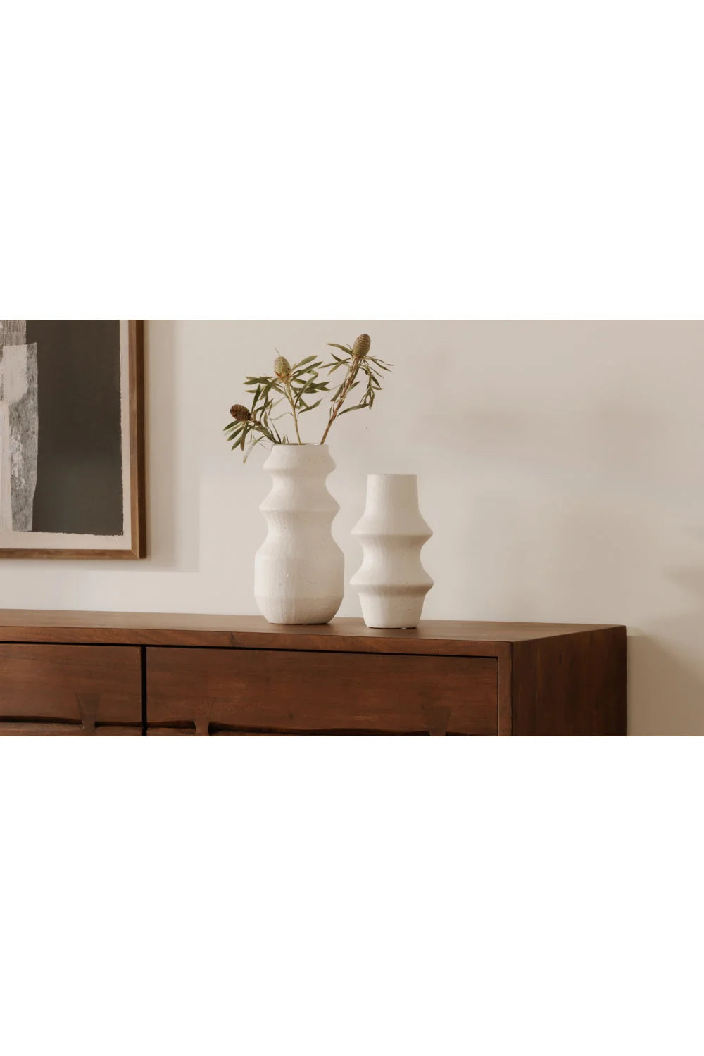 Luxury Modern Solid Acacia 6-Drawer Dresser European Style for Villa