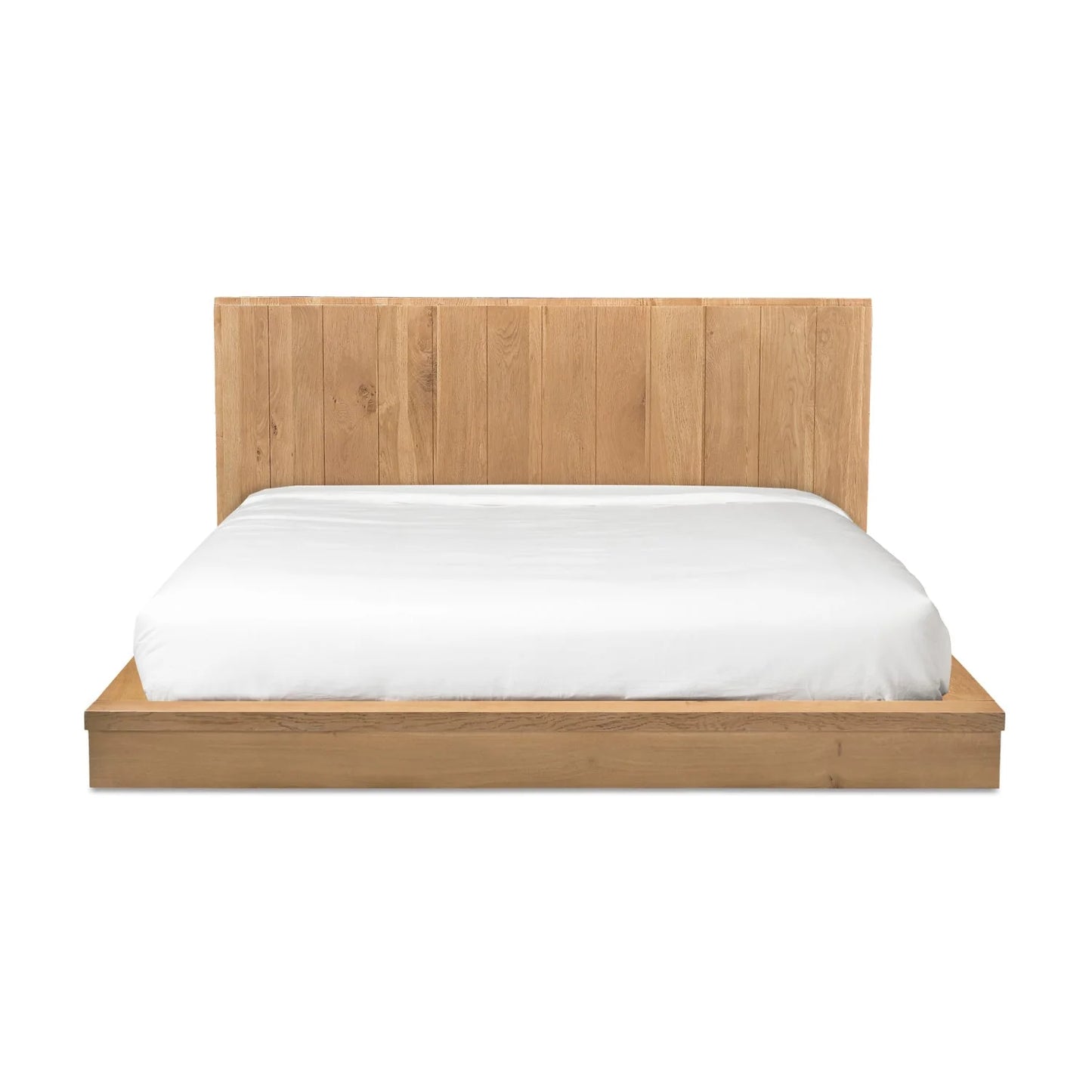 Luxury Modern Solid Oak Bed European Style for Villa