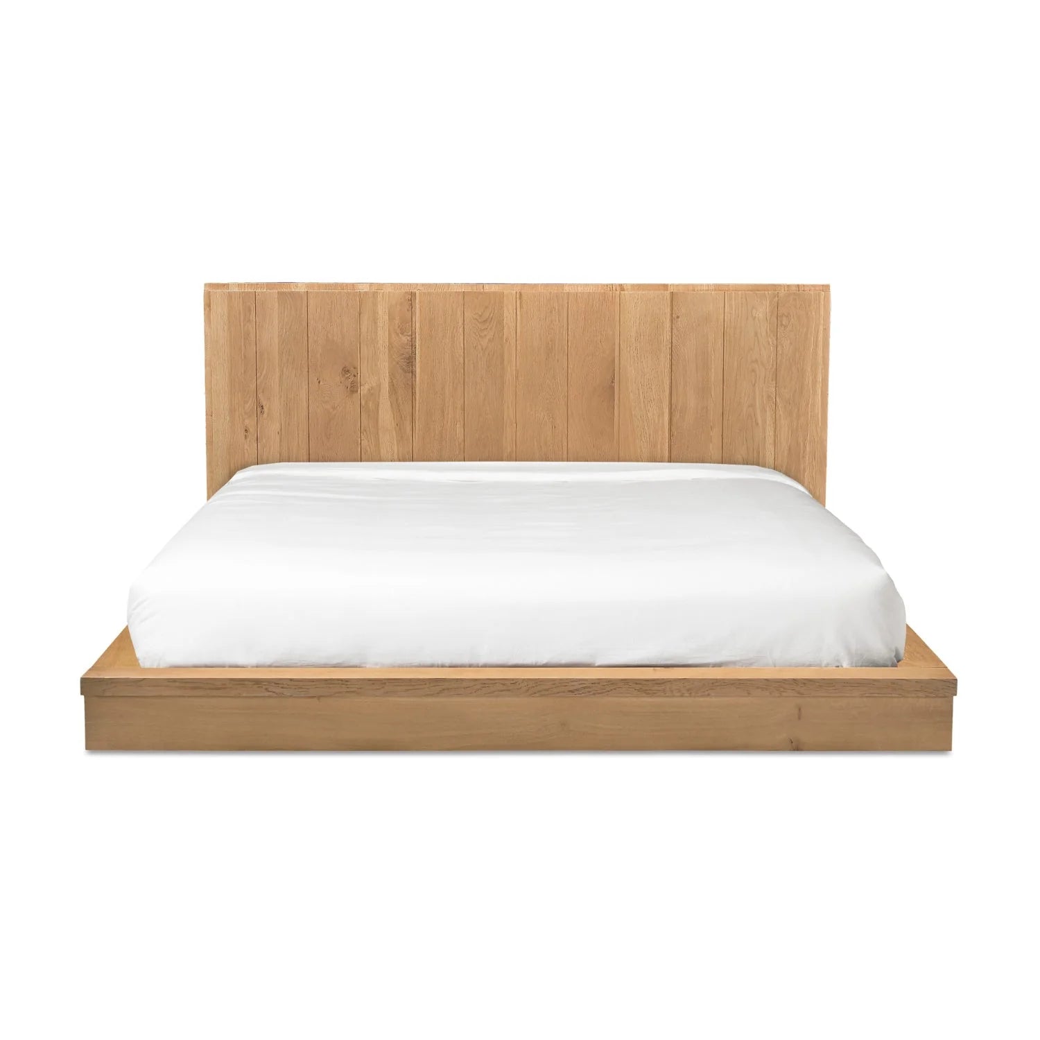 Luxury Modern Solid Oak Bed European Style for Villa