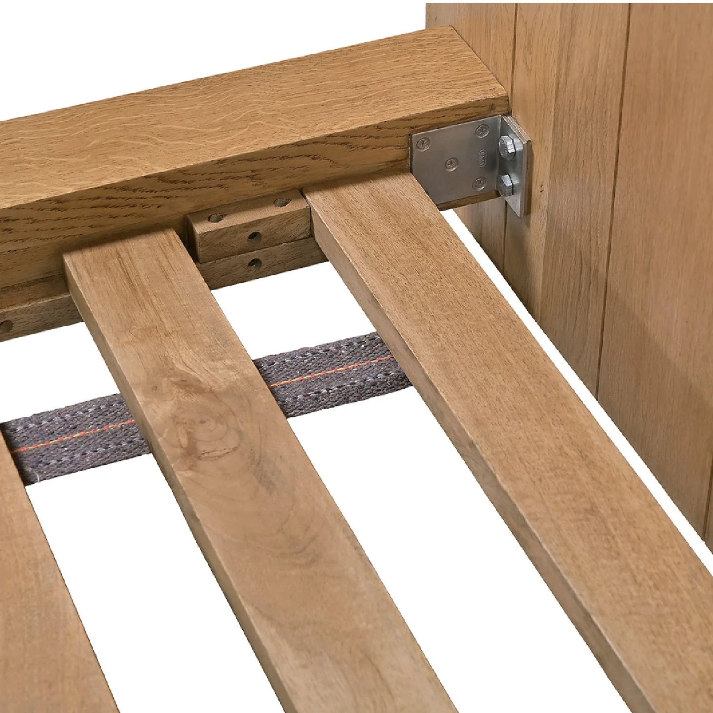 Luxury Modern Solid Oak Bed European Style for Villa