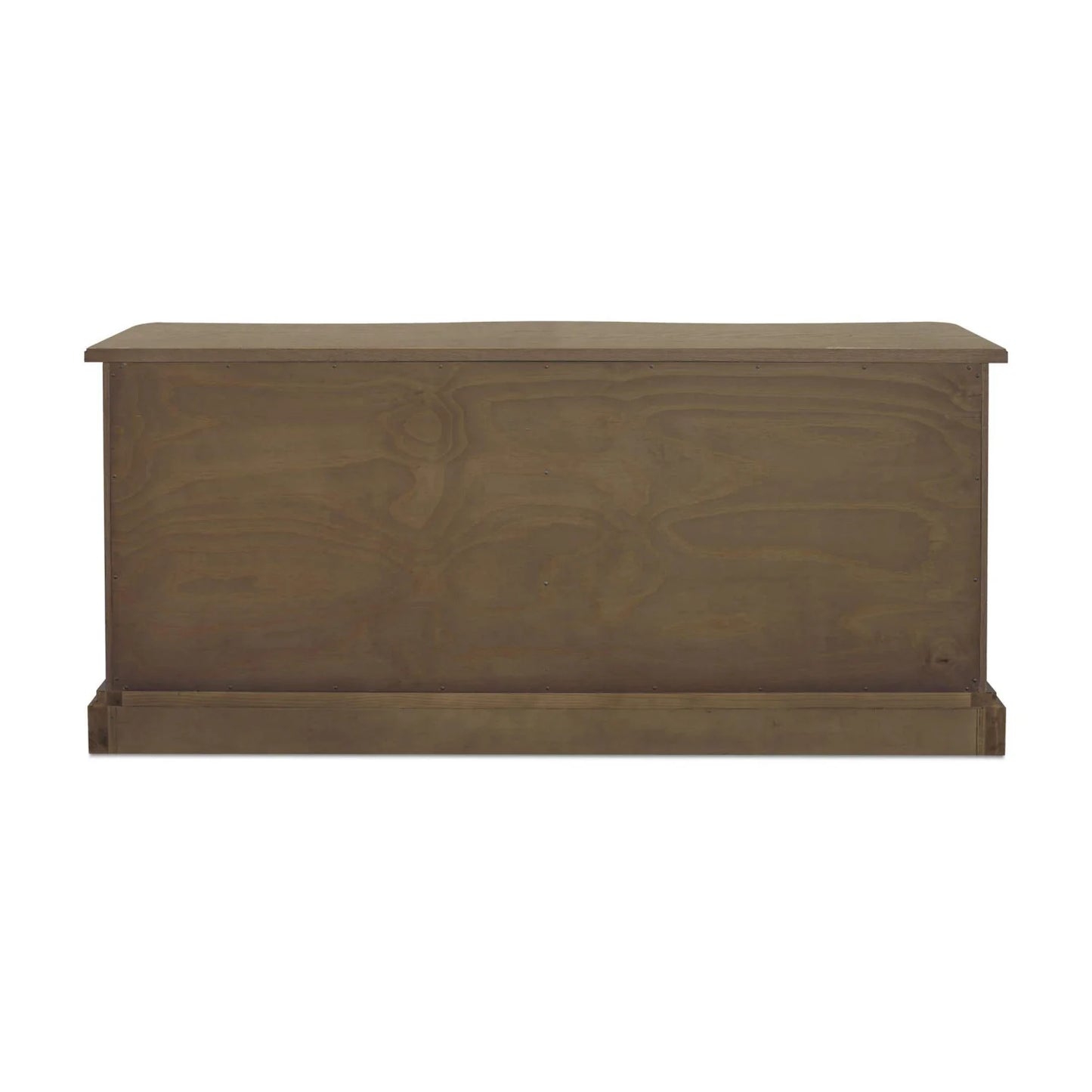 Luxury Modern Solid Oak Curved 6-Drawer Dresser European Style for Villa