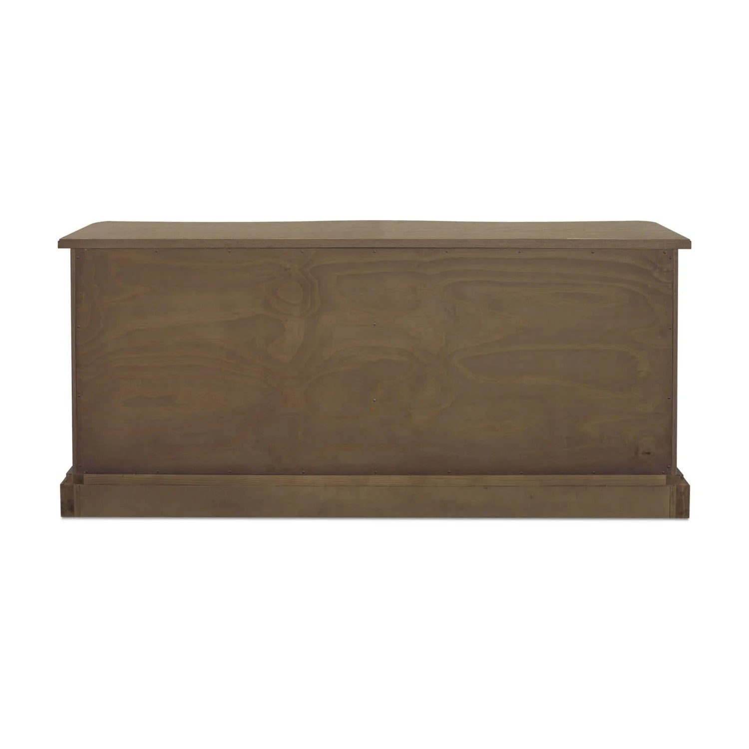 Luxury Modern Solid Oak Curved 6-Drawer Dresser European Style for Villa