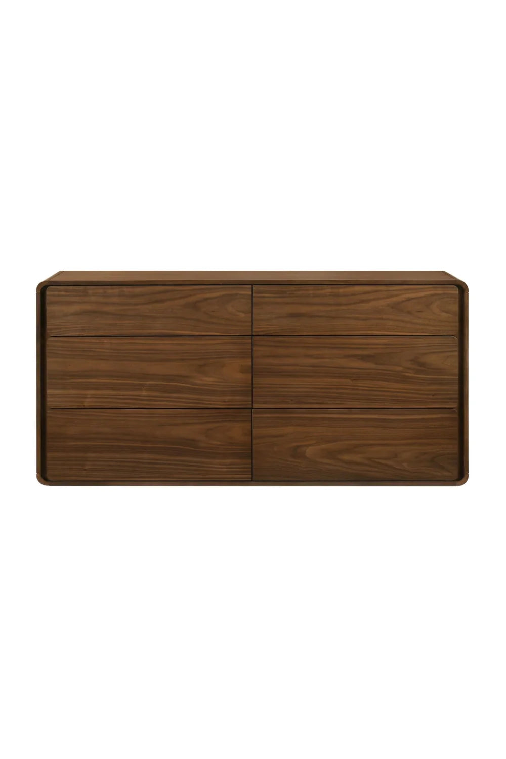 Luxury Modern Solid Rubberwood Dresser European Style for Villa