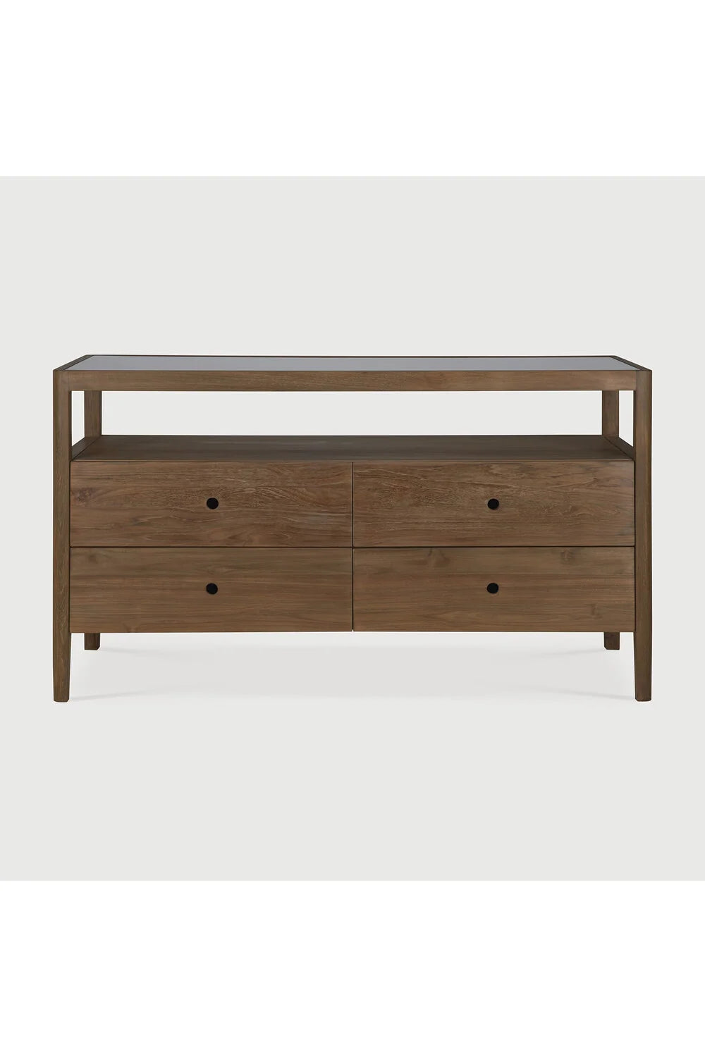 Luxury Modern Solid Wood Dresser European Style for Villa