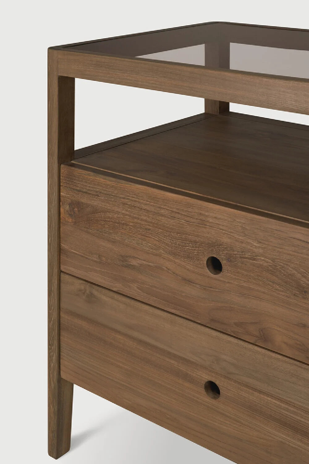 Luxury Modern Solid Wood Dresser European Style for Villa
