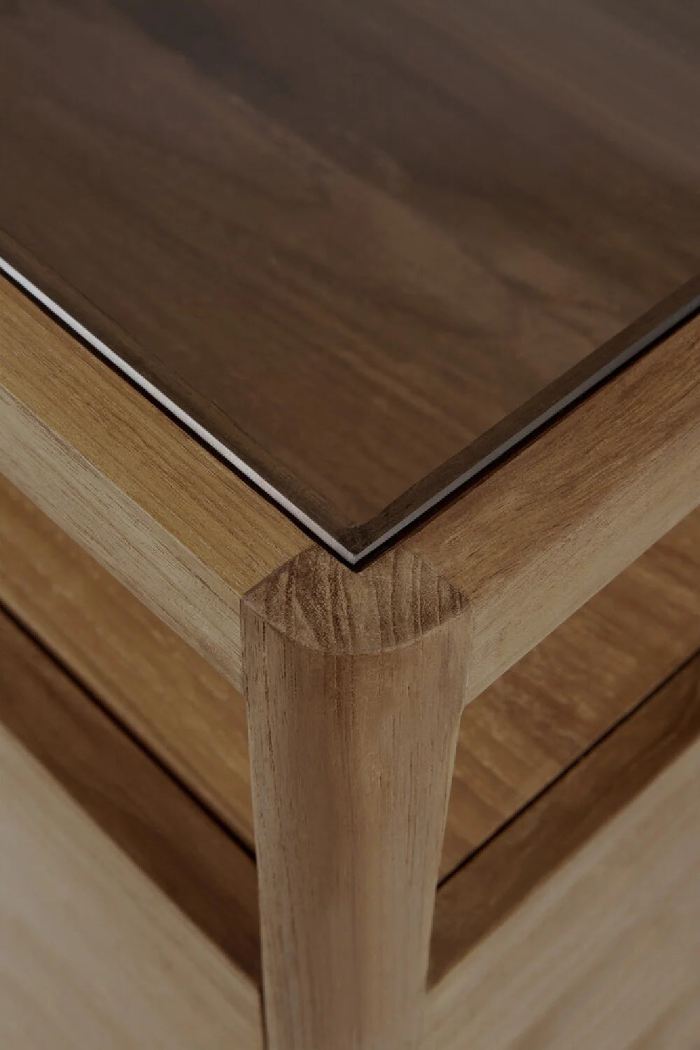 Luxury Modern Solid Wood Dresser European Style for Villa