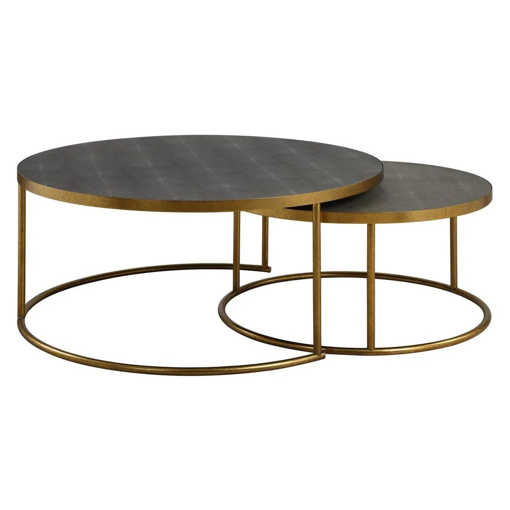 Luxury Modern Sonia Nesting Coffee Table European Style for Villa